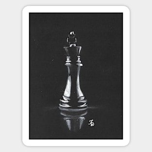 Chess king Sticker